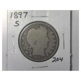 1897-S Barber Quarter