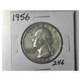 1956 Washington Quarter