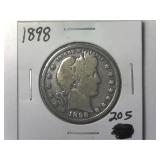 1898 Barber Quarter