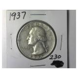 1937 Washington Quarter