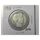 1911 Barber Quarter