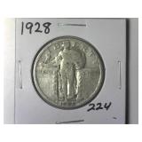 1928 Standing Liberty Quarter