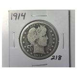 1914 Barber Quarter