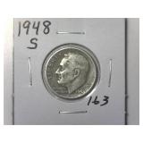 1948-S Roosevelt Dime