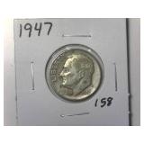 1947 Roosevelt Dime