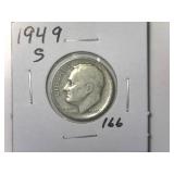 1949-S Roosevelt Dime