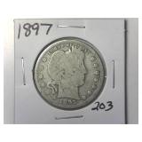 1897 Barber Quarter