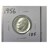 1956 Roosevelt Dime