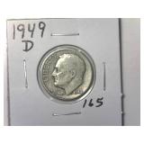 1949-D Roosevelt Dime