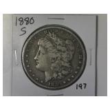 1880-S Morgan Silver Dollar
