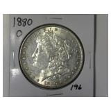 1880-O Morgan Silver Dollar