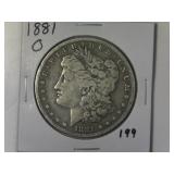 1881-O Morgan Silver Dollar