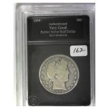 1899 Barber Half Dollar