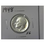1948 Roosevelt Dime