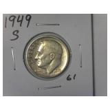 1949-S Roosevelt Dime