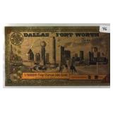 2025 1 Goldback  Dallas/FT Worth Note