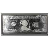 One Ounce.999 Silver $1 Bar Copy