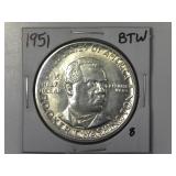 1951 BTW Comm Half Dollar