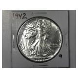 1942 Walking Liberty Half Dollar