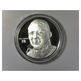 One Ounce Silver Barry Sanders Round