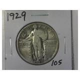 1929 Standing Liberty Quarter