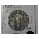 1929-S Standing Liberty Quarter