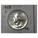 1948-S Washington Quarter