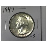 1947 Washington Quarter