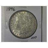 1896 Morgan Silver Dollar