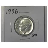 1956 Roosevelt Dime