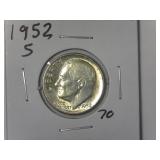 1952-S Roosevelt Dime