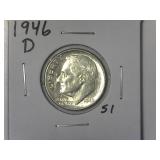 1946-D Roosevelt Dime
