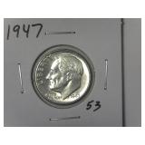 1947 Roosevelt Dime