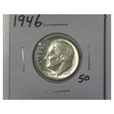 1946 Roosevelt Dime