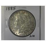 1885 Morgan Silver Dollar