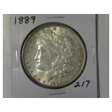 1889 Morgan Silver Dollar