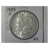 1885-O Morgan Silver Dollar