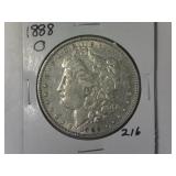 1888-O Morgan Silver Dollar