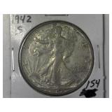 1942-S Walking Liberty Half Dollar