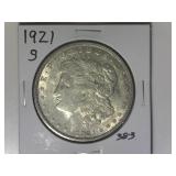 1921-S Morgan Silver Dollar