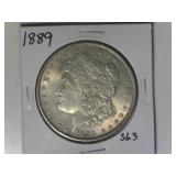 1889 Morgan Silver Dollar