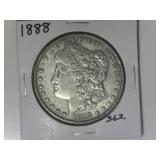 1888 Morgan Silver Dollar