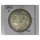 18909-S Morgan Silver Dollar