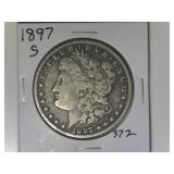 1897-S Morgan Silver Dollar