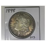 1898 Morgan Silver Dollar