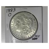 1883-O Morgan Silver Dollar
