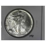 1993 American Silver Eagle Dollar