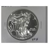 2017 American Silver Eagle Dollar