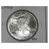 2005 American Silver Eagle Dollar