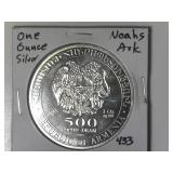 Noah's Ark One Ounce .999 Silver Round